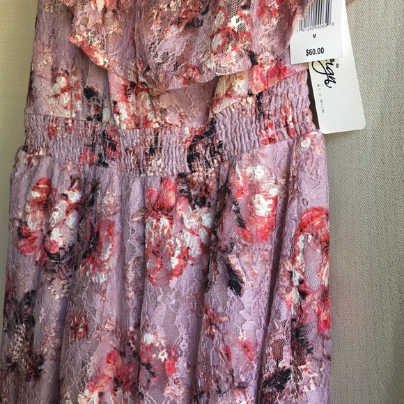 Love Reign One Shoulder Floral Lace Dress - Picture 7 of 8